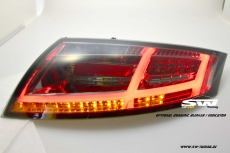 SW-Celi LED Rckleuchten passend fr Audi TT Typ 8J smoke 2006-2014