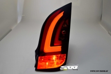 SWCeli LED Rckleuchten passend fr VW UP! Skoda Citigo 11-16 black/smoke Lightbar