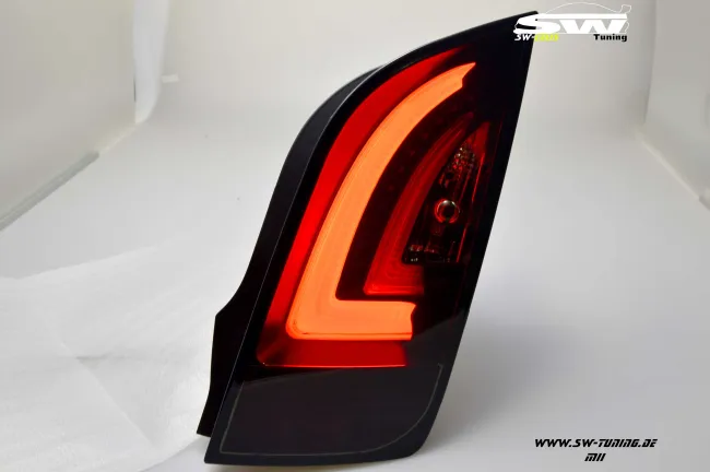 SWCeli LED taillights for Seat Mii 13-16 black/smoke Lightbar