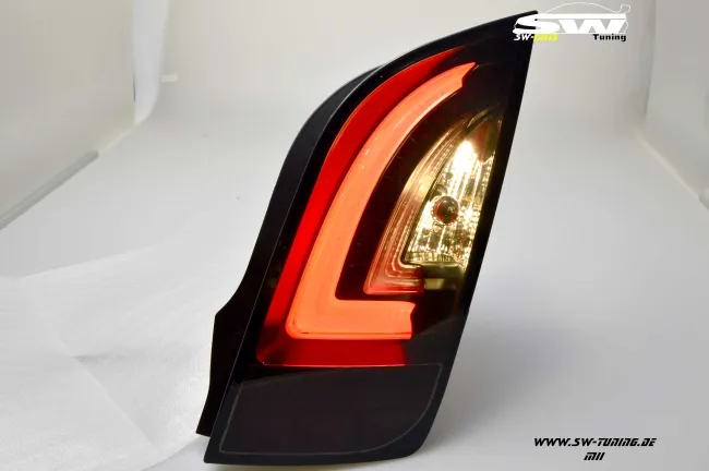 SWCeli LED taillights for Seat Mii 13-16 black/smoke Lightbar