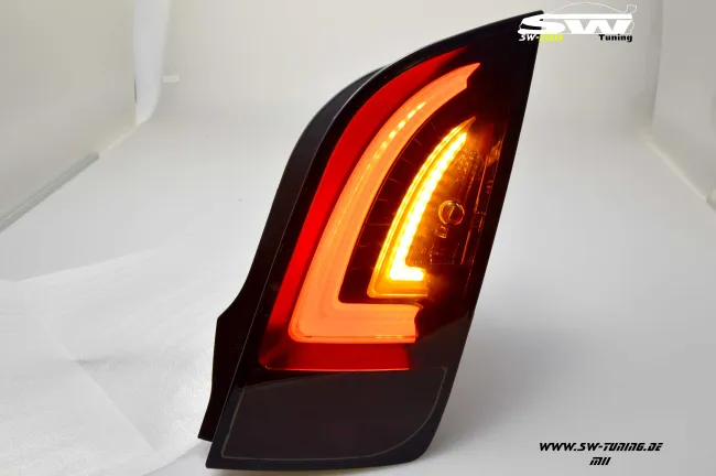 SWCeli LED taillights for Seat Mii 13-16 black/smoke Lightbar