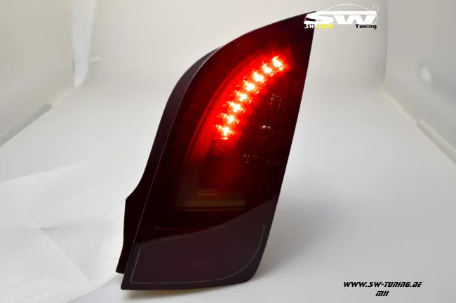 SWCeli LED taillights for Seat Mii 13-16 black/smoke Lightbar