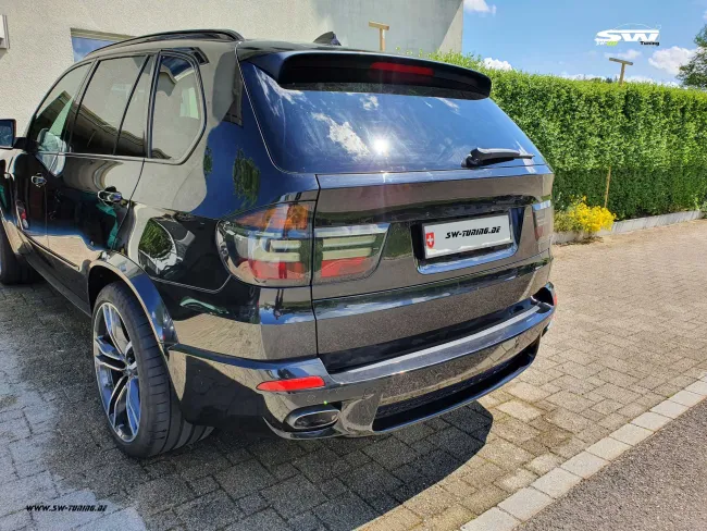 SW-Celi LED Rückleuchten BMW X5 E70 06-13 smoke Black Lightbar