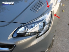 Front Light Brows Tdm For Opel Corsa E 14 18 Tuning Online Kaufen