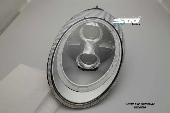 SW-Ltube Halogen headlights for Porsche 911 997 04-08 LED positionlight chrome