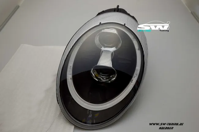 SW-Ltube Halogen Scheinwerfer für Porsche 911 997 04-08 LED Standlicht Black