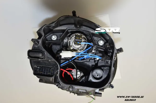 SW-Ltube Halogen Scheinwerfer für Porsche 911 997 04-08 LED Standlicht Black