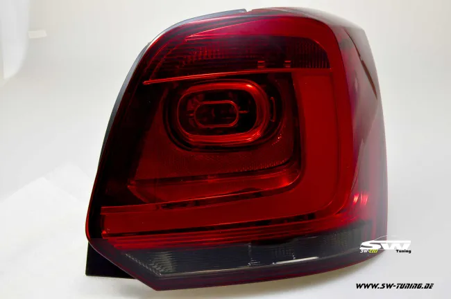 SW-Celi LED Rückleuchten VW Polo V Typ 6R 09-14 Steilheck cherry red/smoke Lightbar
