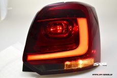 SW-Celi LED Rckleuchten VW Polo V Typ 6R 09-14 Steilheck cherry red/smoke Lightbar