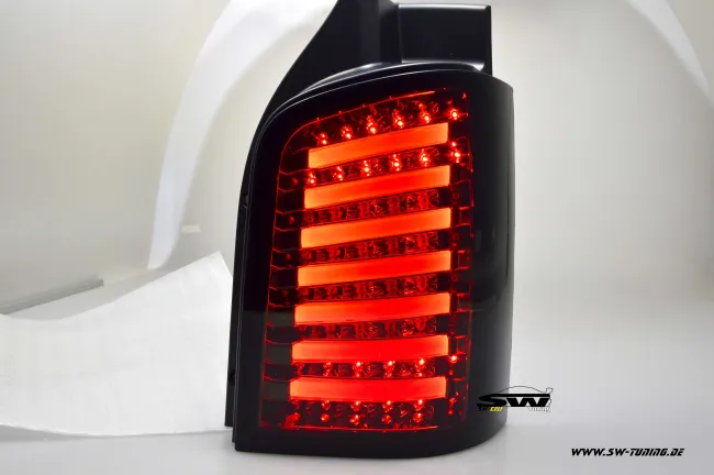 SW-Celi LED taillights suitable for VW T5 Type 7H 7E 03-15 smoke Lightbar