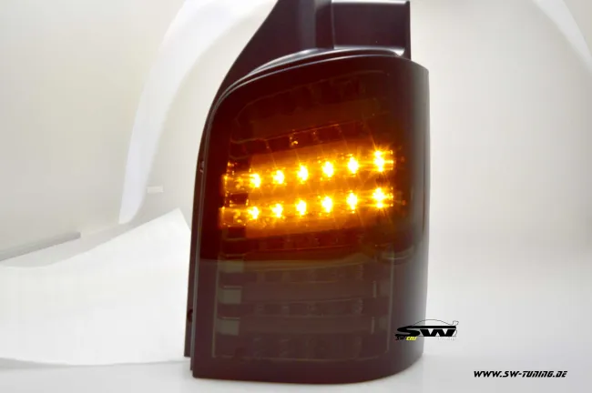 SW-Celi LED taillights suitable for VW T5 Type 7H 7E 03-15 smoke Lightbar