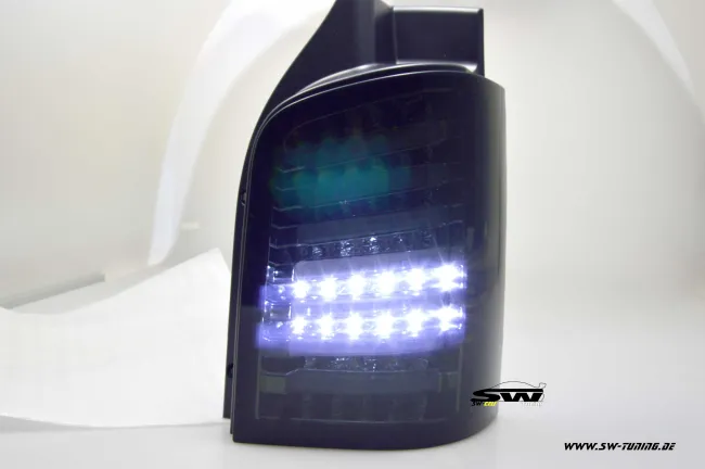 SW-Celi LED taillights suitable for VW T5 Type 7H 7E 03-15 smoke Lightbar