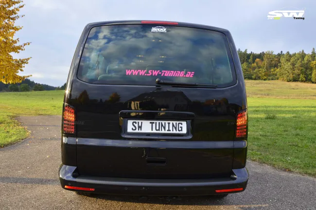 SW-Celi LED taillights suitable for VW T5 Type 7H 7E 03-15 smoke Lightbar