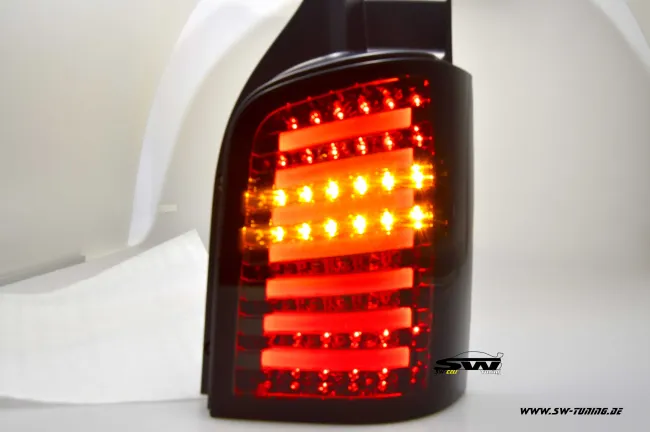 SW-Celi LED taillights suitable for VW T5 Type 7H 7E 03-15 smoke Lightbar