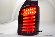SW-Celi LED Rckleuchten passend fr VW T5 Typ 7H 7E 03-15 Lightbar smoke