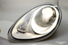 SW-Ltube headlights for Porsche Cayman Boxster 987 05-08 LED positionlight chrome