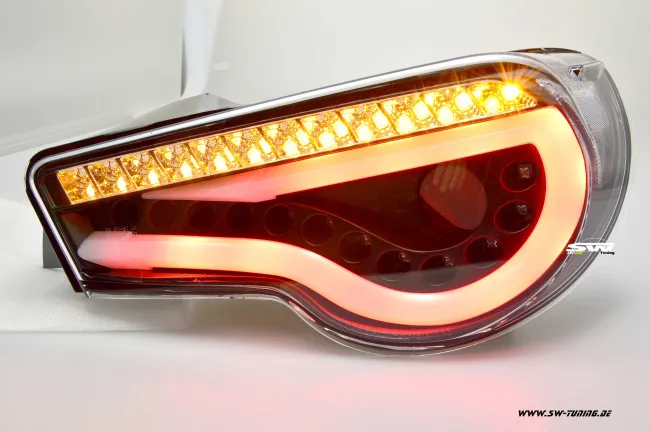 SW-Celi LED taillights for Toyota GT86 / Subaru BRZ 12-16 Lightbar black
