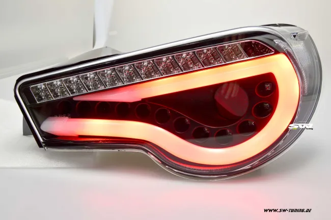 SW-Celi LED taillights for Toyota GT86 / Subaru BRZ 12-16 Lightbar black