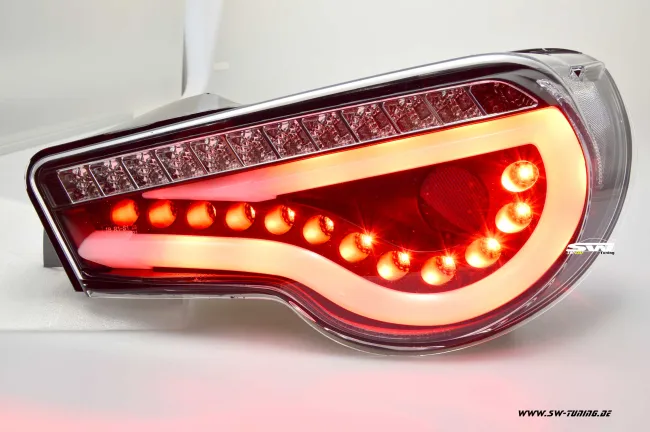 SW-Celi LED taillights for Toyota GT86 / Subaru BRZ 12-16 Lightbar black