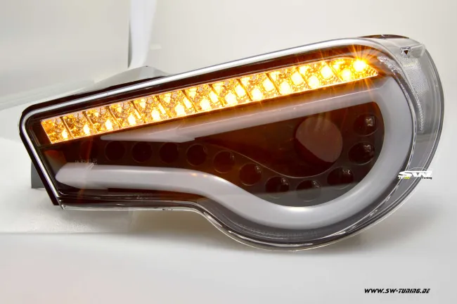 SW-Celi LED taillights for Toyota GT86 / Subaru BRZ 12-16 Lightbar black