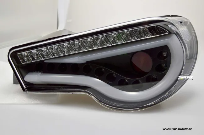 SW-Celi LED taillights for Toyota GT86 / Subaru BRZ 12-16 Lightbar black