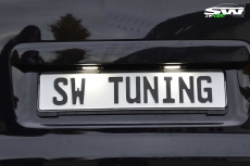 SW LED License Plate for VW T5 | Caddy I | Touran I | Passat 3BG Limo | Passat B6 3C Variant