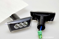 LED Seitenblinker fr Opel Astra H / Insignia / Corsa D / Astra J-GTC(3trer) / Adam black