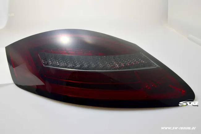 SW-Celi LED Rückleuchten passend für Porsche Boxster Cayman 987 05-09 red/cherry Lightbar