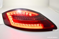 SW-Celi LED Rckleuchten passend fr Porsche Boxster Cayman 987 05-09 red/cherry Lightbar