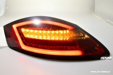 SW-Celi LED Rckleuchten passend fr Porsche Boxster Cayman 987 05-09 red/cherry Lightbar