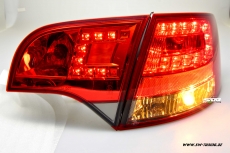 SW-Light LED Rckleuchten fr Audi A4 B7 Avant 04-08 red/smoke