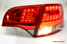 SW-Light LED Rckleuchten fr Audi A4 B7 Avant 04-08 red/smoke