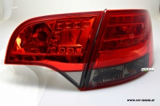 SW-Light LED Rckleuchten fr Audi A4 B7 Avant 04-08 red/smoke