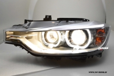 SW-DRL Angel Eye Scheinwerfer fr BMW 3er F30/F31 12-15 LED TFL-Standlichtringe black