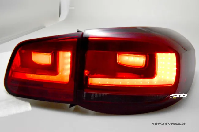 SW-Celi LED Rückleuchten für VW Tiguan 5N 07-10 Lightbar red / smoke