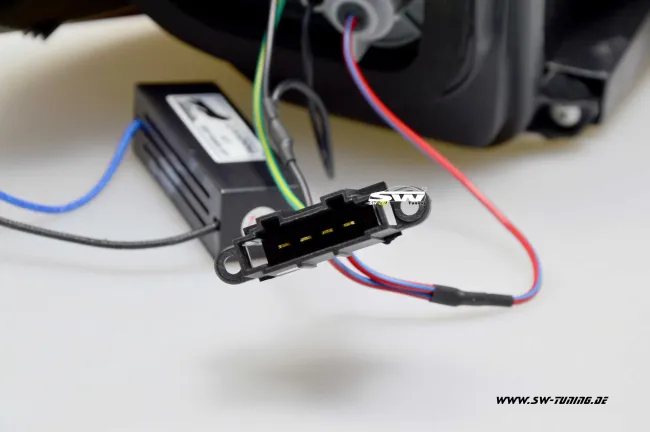 SW-Celi LED Rückleuchten für VW Tiguan 5N 07-10 Lightbar red / smoke