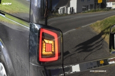 SW-Celi LED Rckleuchten fr VW T5 Typ 7H 7E 03-15 Black/smoke White-Lightbar