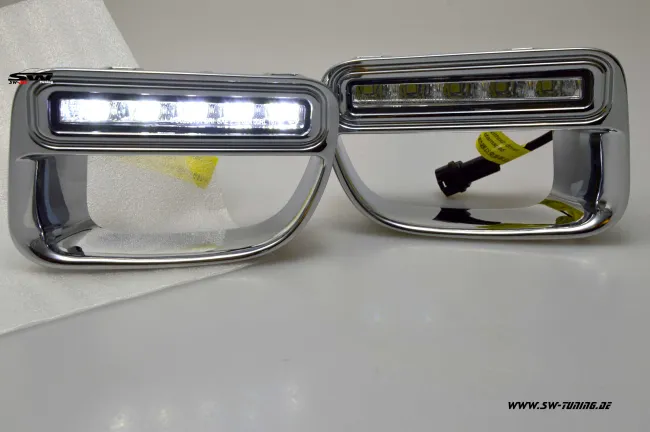 SW-DRL LED Tagfahrlicht für Mini Countryman R60 10-17 chrome inkl Blendenrahmen