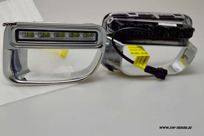 SW-DRL LED Tagfahrlicht für Mini Countryman R60 10-17 chrome inkl Blendenrahmen