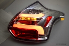 SW-Celi LED Rckleuchten fr Ford Focus Mk3 CB8 DYB 11-15 5Trer-Flieheck Lightbar chrom