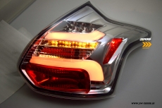SW-Celi LED Rckleuchten fr Ford Focus Mk3 CB8 DYB 11-15 5Trer-Flieheck Lightbar chrom