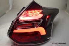 SW-Celi LED Rckleuchten fr Ford Focus Mk3 CB8 DYB 11-15 5Trer-Flieheck Lightbar Black