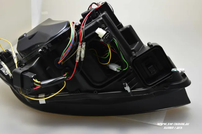 SW-Ltube Angel Eye Xenon Scheinwerfer mit AFS für 3er BMW E92 E93 05-08 High U-LED TFL-Standlicht Black