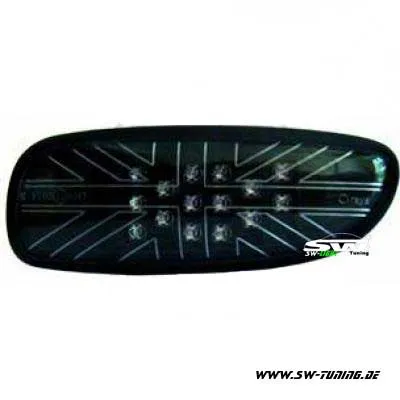 LED Nebelschlussleuchte für Mini Cooper S R57 06-11 black Union-Jack-Design