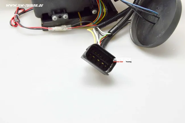 SW-DRLtube Angel Eye Xenon headlights for BMW X5 E70 07-10 High U-LED DRL black (for AFS-Versions)