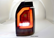 SW-Celis LED taillights for VW T6 Type SG 2016-2020 tailgate Red / smoke dynamic indicator