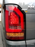 SW-Celis LED taillights for VW T6 Type SG 2016-2020 tailgate Red / smoke dynamic indicator