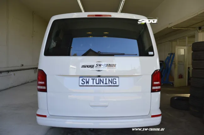 SW-Celi LED Rückleuchten für VW T6 Typ SG 16-20 red/clear mit Wischblinker für Werks LED