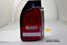 SW-Celis LED taillights for VW T6 Type SG 2016-2020 twindoors Red / clear dynamic indicator