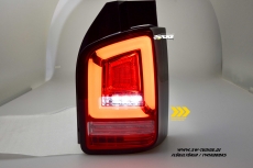 SW-Celis LED taillights for VW T6 Type SG 2016-2020 twindoors Red / clear dynamic indicator